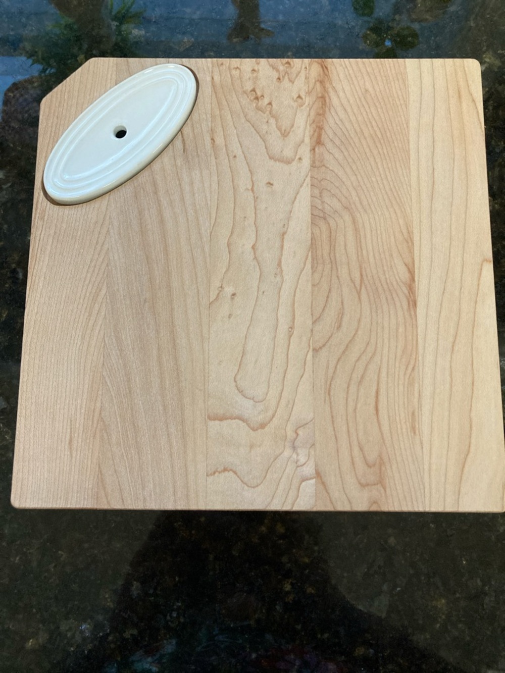 Nora Fleming Maple Cheese Board ***MINI NOT INCLUDED*** - Picture 2 of 3